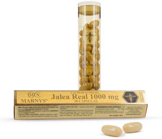 Marnys Jalea Real y Lecitina 30 C&aacute;psulas