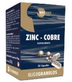 Zinc + Cobre Oligogranulos 50 C&aacute;psulas