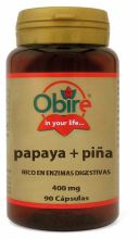 Papaya Y Piña 90 Cápsulas Papaya Y Piña 90 Cápsulas