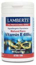 Vitamina E natural 400 UI 180 Cápsulas Vitamina E natural 400 UI 180 Cápsulas