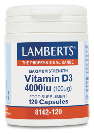 Vitamina D3 4000 Ui como vitamina D3 120 cápsulas Vitamina D3 4000 Ui como vitamina D3 120 cápsulas