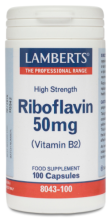 Riboflavina 50 mg con vitamina B2 100 cápsulas Riboflavina 50 mg con vitamina B2 100 cápsulas