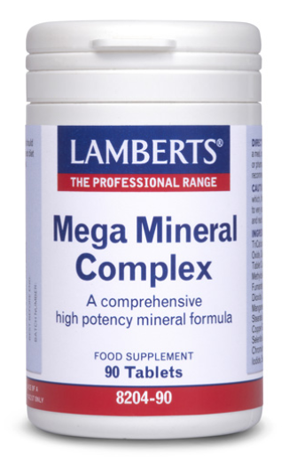 Mega Mineral complex aminoquelado 90 comprimidos Mega Mineral complex aminoquelado 90 comprimidos