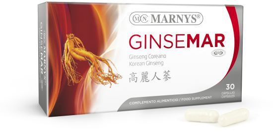 Marnys Ginsemarm Ginseng 30 c&aacute;psulas x 500 mg