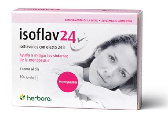Herbora Isoflav 24 de 30 C&aacute;psulas