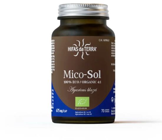 Hifas da Terra Mico-Sol Extracto Puro 70 C&aacute;psulas
