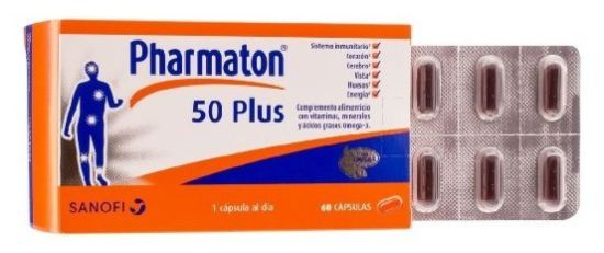Pharmaton Plus 50 C&aacute;psulas