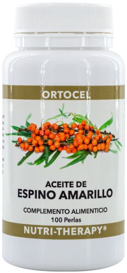 Ortocel Nutri-Therapy Espino Amarillo 500 mg 100 Perlas