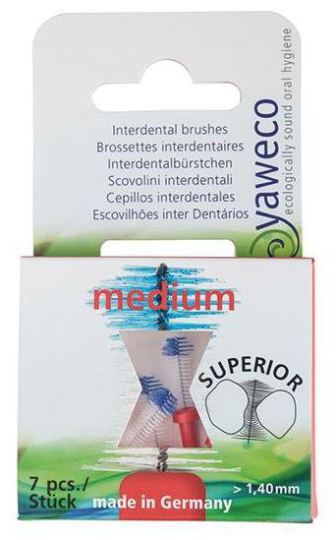Cepillo Interdental Medio 7 Unidades de 1,40 mm Cepillo Interdental Medio 7 Unidades de 1,40 mm