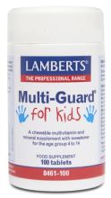 MultiGuard para Niños Vitaminas y Minerales masticable 100 comp MultiGuard para Niños Vitaminas y Minerales masticable 100 comp