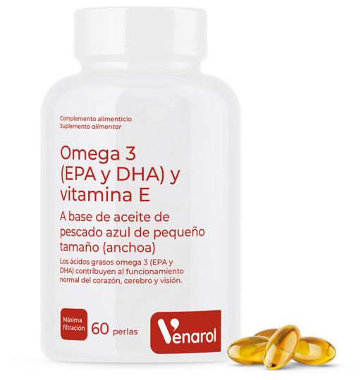 Herbora Omega 3 con Vitamina E 60 Perlas