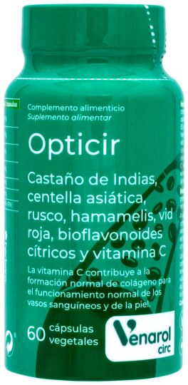Herbora Venarol Opticir 60 c&aacute;psulas vegetales