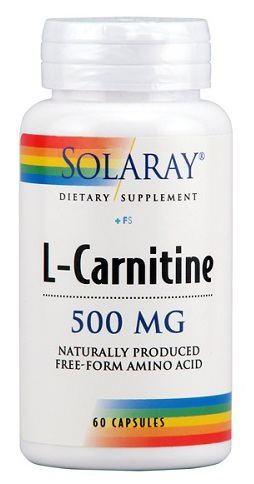 Solaray L-Carnitine 500 mg 30 C&aacute;psulas
