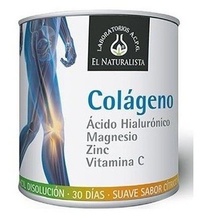 El Naturalista Col&aacute;geno + Ac hialuronico + mg + Zn + Vit c 390 gr