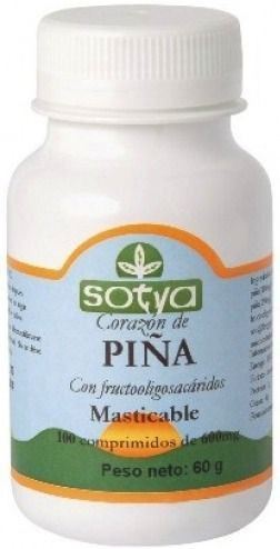 Sotya Capsulas de Pi&ntilde;a Masticable 100 Comprimidos