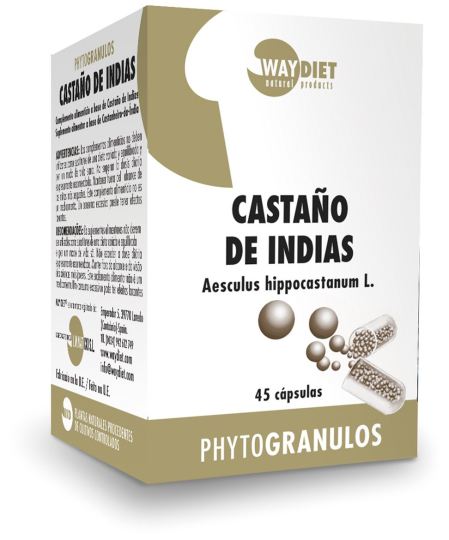 Waydiet Casta&ntilde;o De Indias 45 C&aacute;psulas