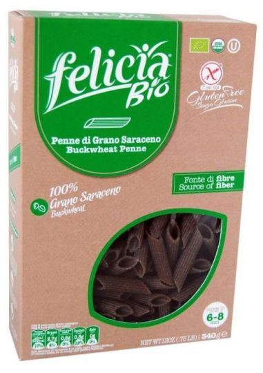 Felicia Bio Pasta Penne Rigate Grano saraceno 340 gr