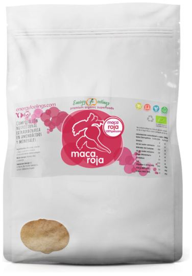 Energy Feelings Maca Roja Eco Polvo