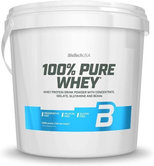 BiotechUSA 100% Pure Whey Proteina 4000 gr