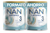 Nan 3 Duplo 2ª Unidad Al 50% 2 x800 gr Nan 3 Duplo 2ª Unidad Al 50% 2 x800 gr