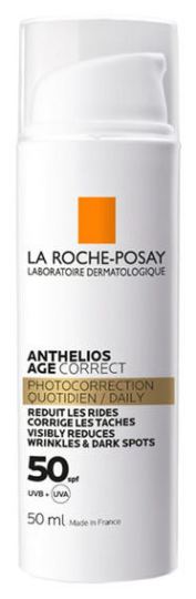 La Roche Posay Protector Solar Anthelios Age sin color spf 50 50 ml