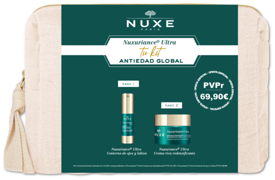 Nuxe Nuxuriance Ultra Kit Antiedad Global d&iacute;a Piel Normal 2 Piezas